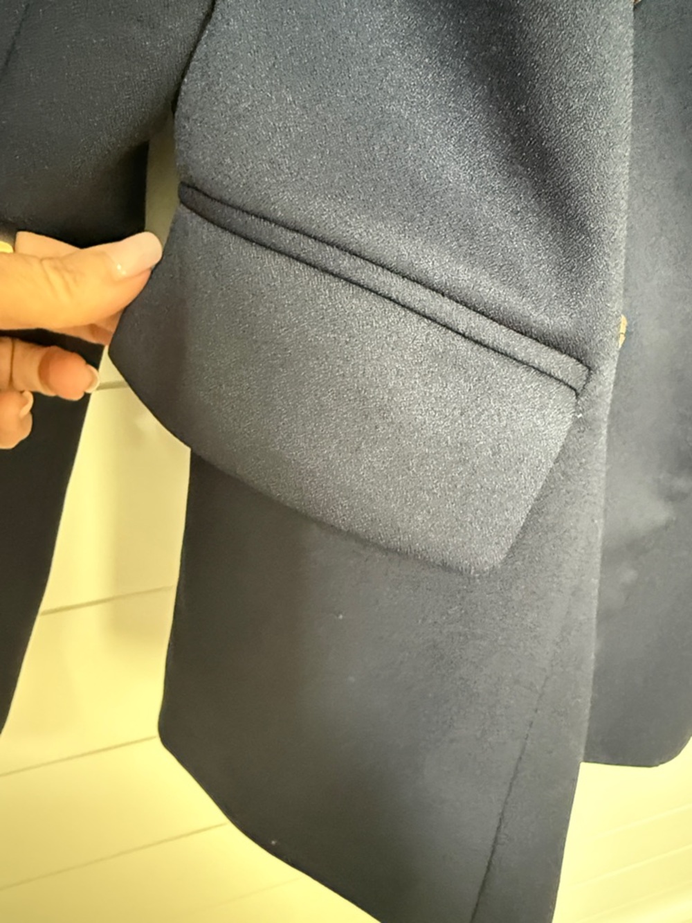 Lioness Navy Double-Breasted Blazer with Gold Buttons - Picture 4 of 8